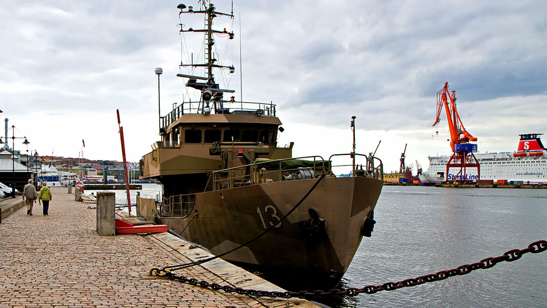Maritiman Göteborg - Minutläggaren HMS Kalmarsund (MUL 13)